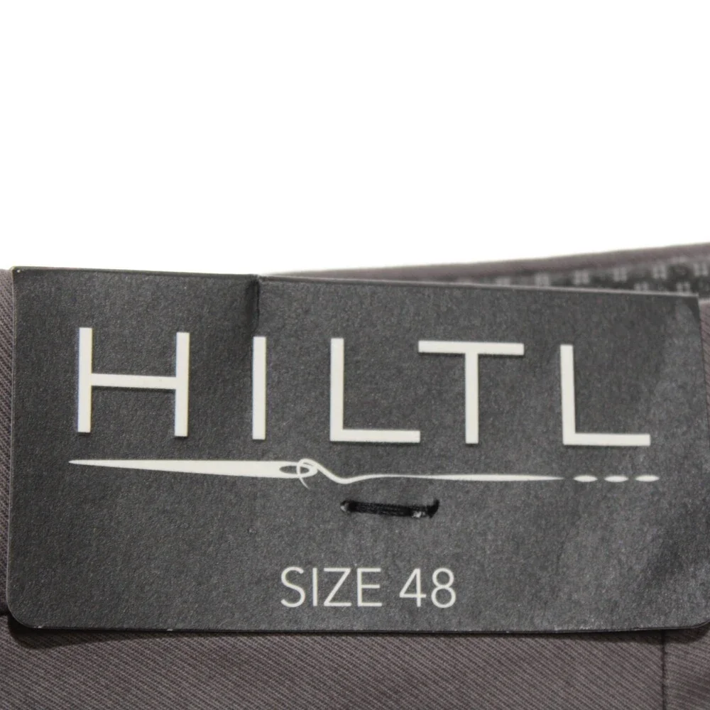 Hilti NWT Tilo I Slim Straight Chinos / Casual Pants Size 48 (US 32) Gray Cotton